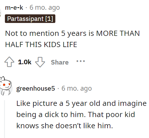 Many people even pointed out that she has been in his life for 5 years, which is more than half his life.