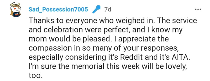 Interesting update from OP