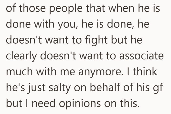 What started as a hiring issue may have ended a friendship for good.