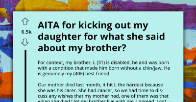 Moment Mom Kicks Out Her Oldest Daughter for Using a Slur Against Her Disabled Brother