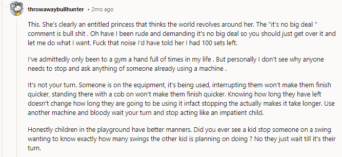 What was OP asking her to wait for, anyway? Wait to do what?