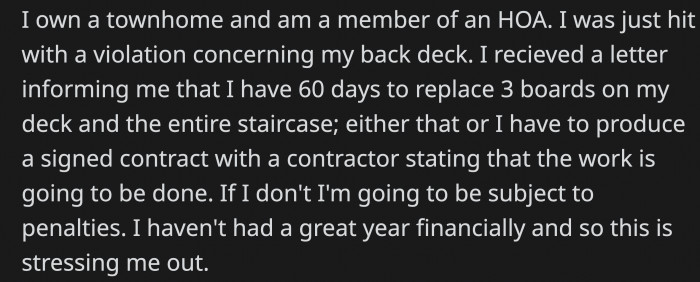 Before the situation, he narrated why he was trying to save up