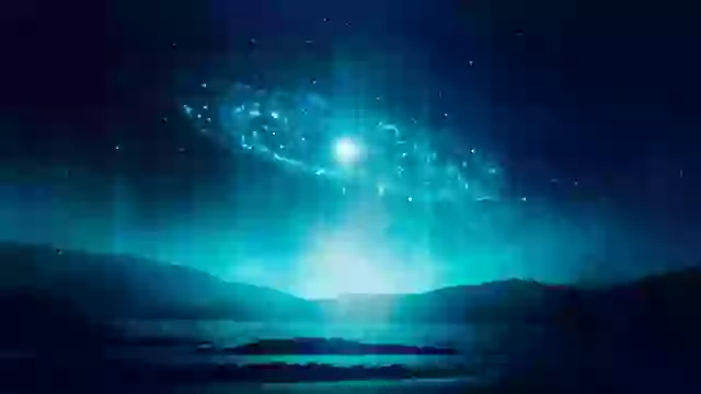 The aliens reportedly coalesced into a massive orb of brilliant light.