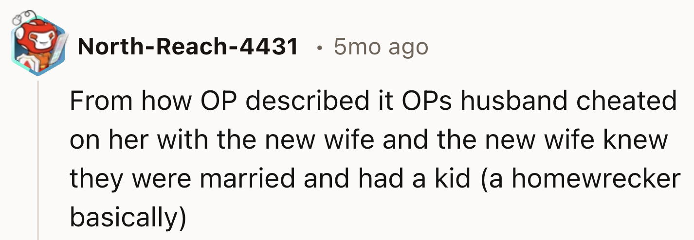 His New Wife Might Be A Homewrecker
