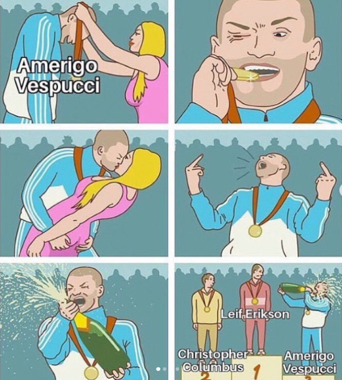 12. Italian explorer Amerigo Vespucci