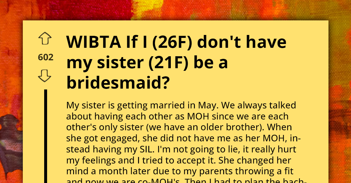 Bridezilla Breaks Pact With Older Sister And Outs Her To Their Homophobic Parents, But Tolerant Sister Still Wants Her To Have Best Wedding