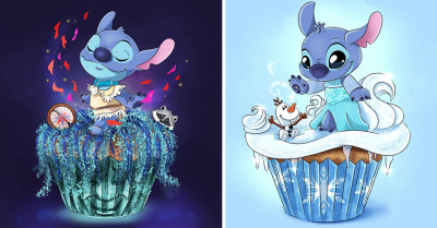 12 Examples of Stitch Cupcake Art That Are Sure to Blow You Away with Their Creativity