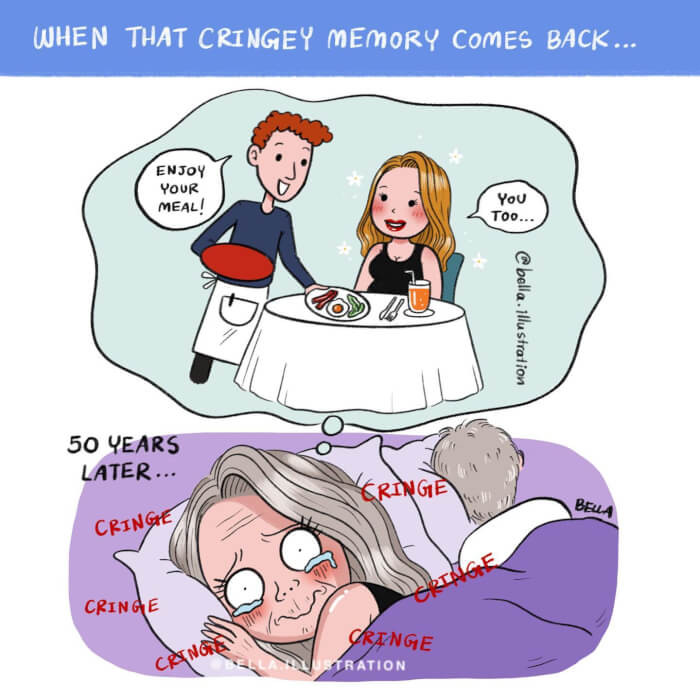 25. The cringiest memory