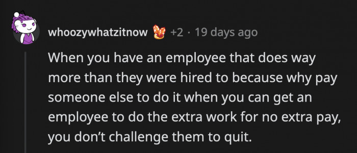 It's foolish to do so, and what an expensive employee management lesson to learn