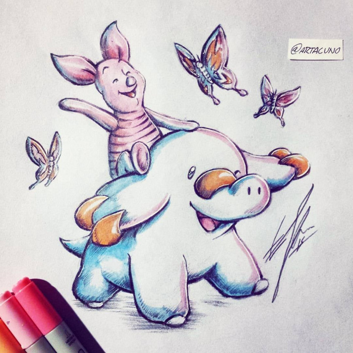 8. Piglet and Phanpy