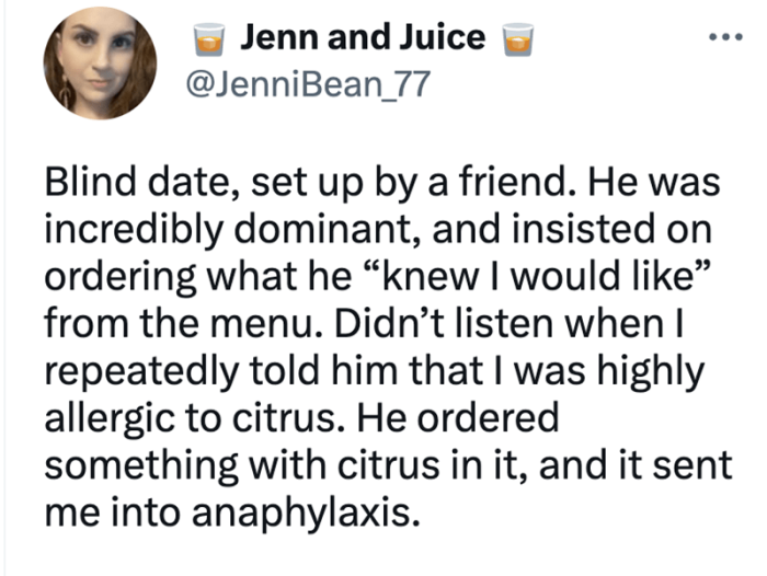 9. Why did you eat that?