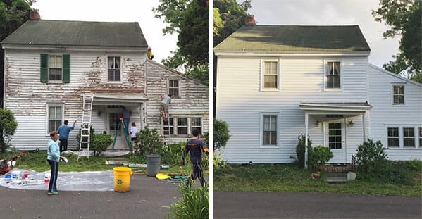 17. “These Kind Neighbors Repaired And Painted The House Of A Lonely, Retired School Teacher For Free”