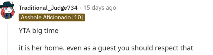 Another YTA.