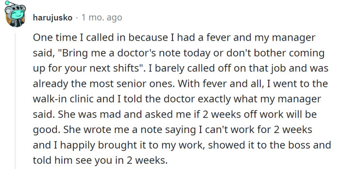 They got what they asked for