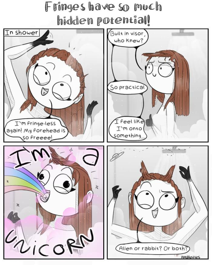 5. Longer showers than usual