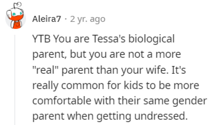 They're both real parents