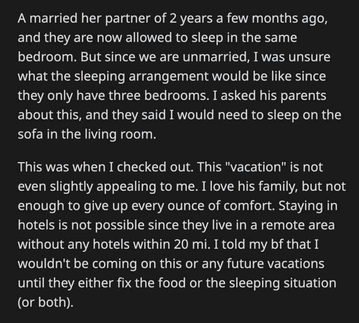 His sister has been messaging OP since then. She accused OP of behaving like a diva and claimed her reasons for not visiting were petty.