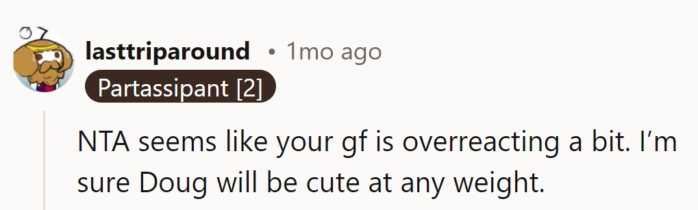 Doug's charm isn't on a scale; it's timeless.