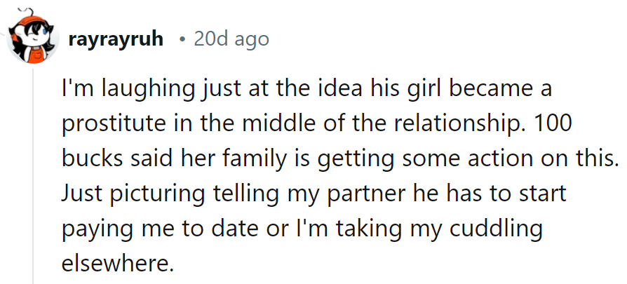 From Love to Entrepreneurship—Her Family's Probably Taking Bets. Imagine Charging for Cuddles—Talk About a Business Model!