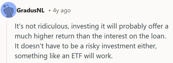 And here comes the counterpoint, calmly unpacking returns like everyone just wandered into Intro to Investing.