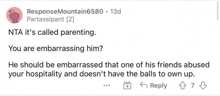 It's just called parenting, and sometimes it sucks, but it has to be done.