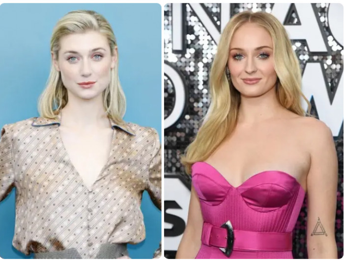 9. Elizabeth Debicki and Sophie Turner
