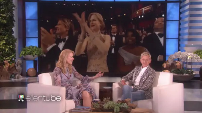 13. When she made fun of Nicole Kidman's clap: