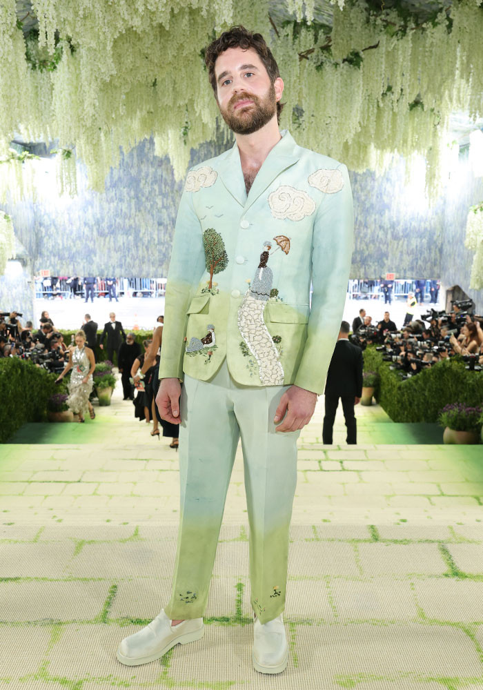 Charli XCX and Luke Evans at the Met Gala, fashion responsibility to context