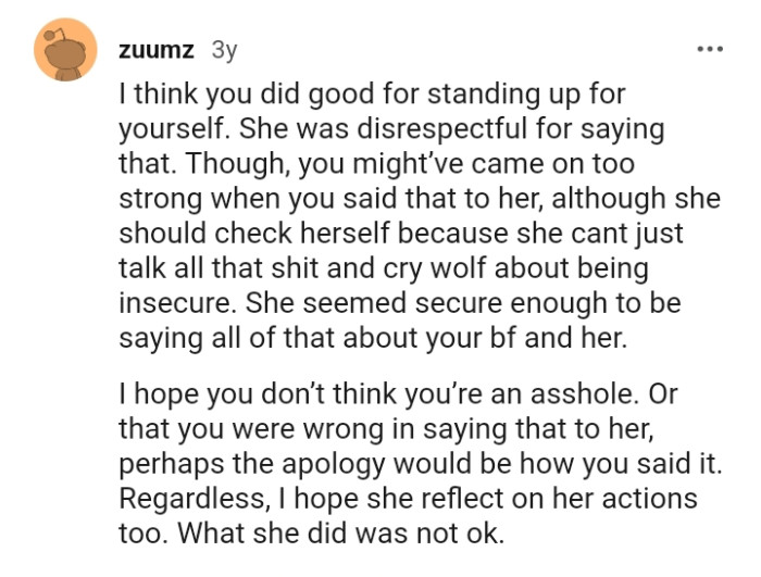 You might have come on too strong