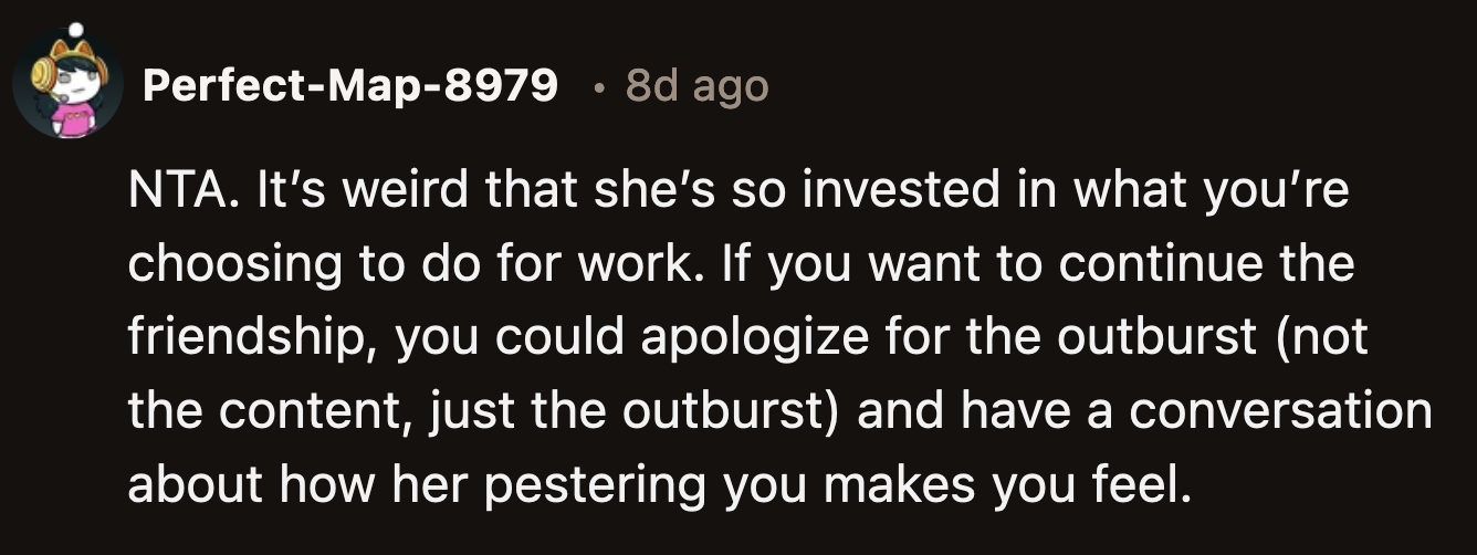 It was probably humiliating for Ally to get yelled at in a very public setting. For that, OP has to apologize. However, Ally needs to recognize how disrespectful she has been to OP.