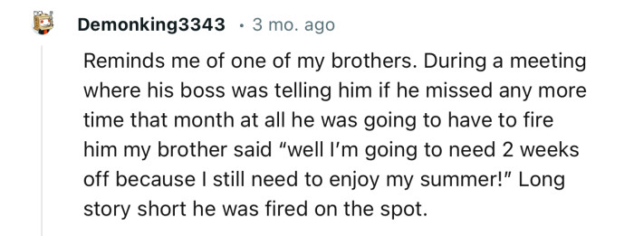 Some individuals say it how they feel without bothering about the consequences