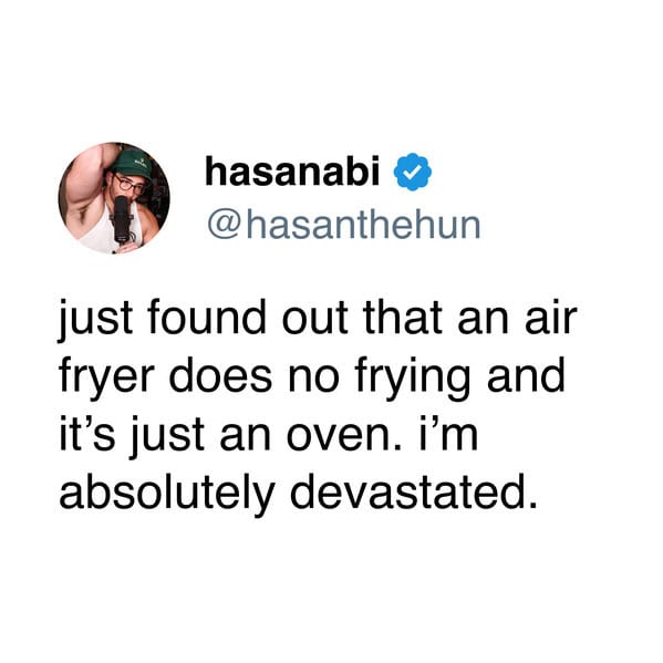 5. Just being utterly devastated at the discovery