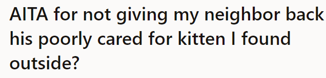 Here is the OP's dilemma