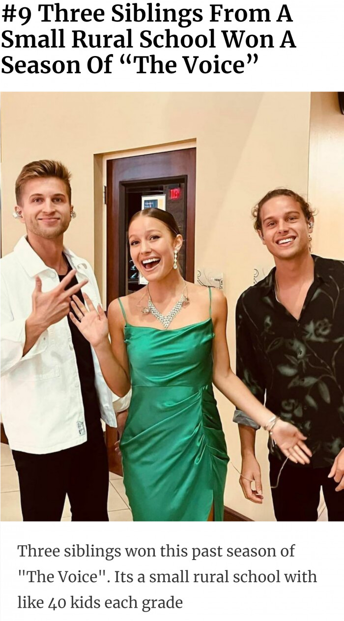 9. The talent really runs in their blood.