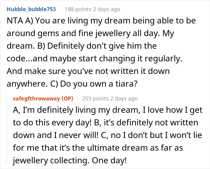 Her job is definitely interesting!