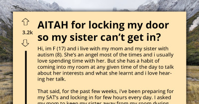 Daughter Accused Of Being Inconsiderate For Seeking Quiet Study Time