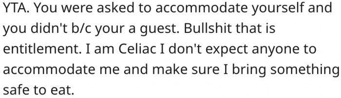15. She has an entitlement problem.