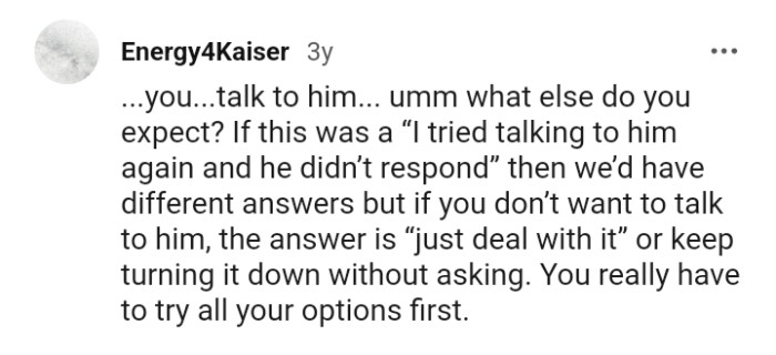 What else does the OP expect?