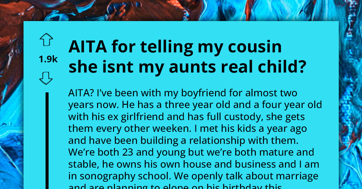 Woman's Cousin Mocks Her Plan To Adopt Fiancé’s Kids, Only For Her To Strike Back With Powerful Reminder Of Cousin’s Own Adoption Story