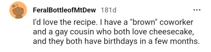 This Redditor loves the recipe