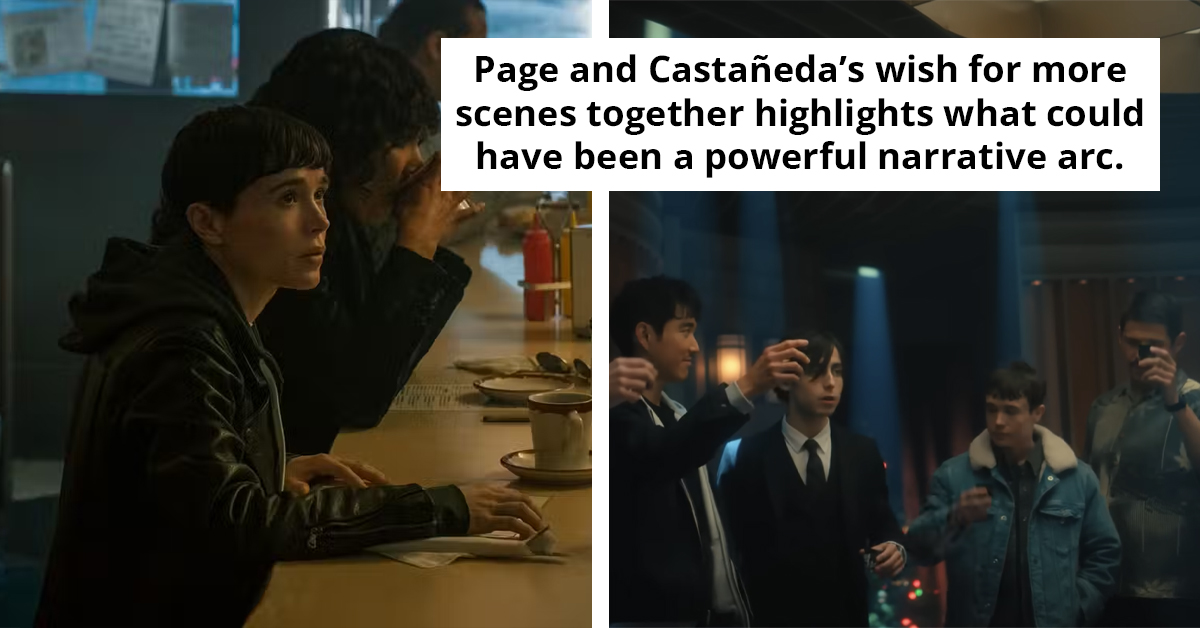 Elliot Page Is Spot On – These Two Umbrella Academy Characters Needed More Time Together