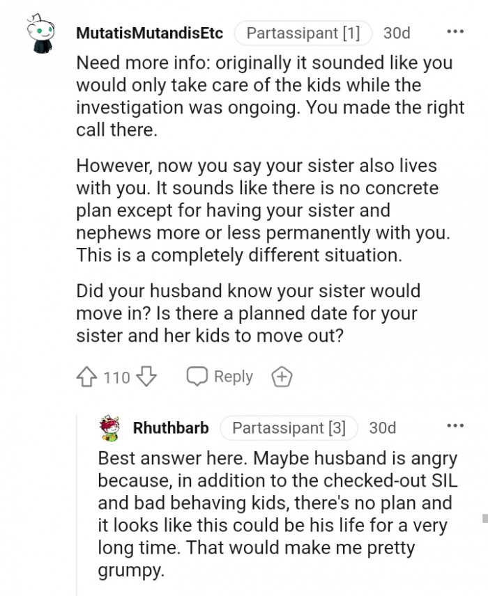 It sounds like there's no concrete plan.