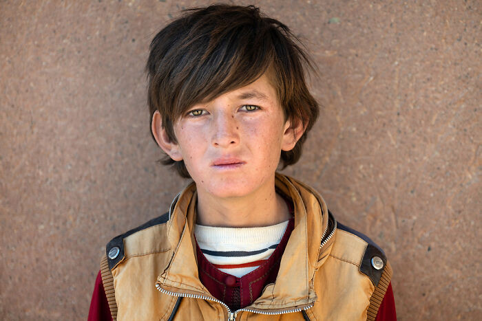 A Boy From The Valley From The Series 'Where The Mountains Remember' By Marika Poquet