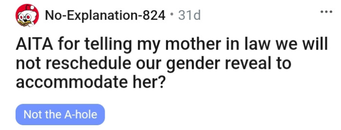 OP kicks off the story and here's the headline