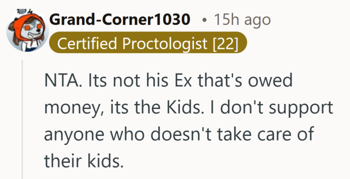 That shift in framing hit hard. Suddenly the money was not about adults at all.