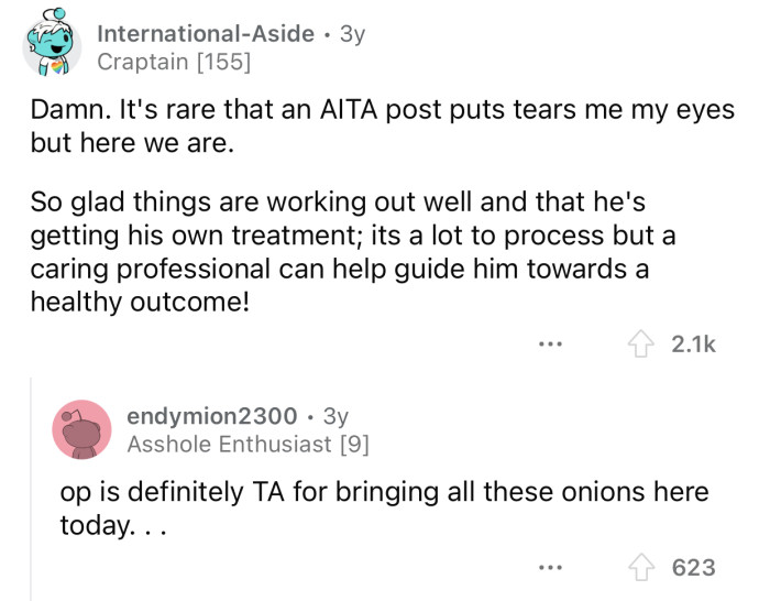 Learning something as major as this is a lot to process.