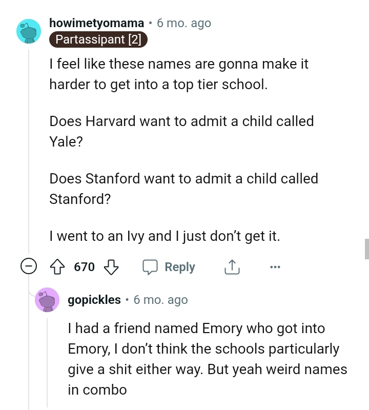 It makes it harder to get into a top-tier school