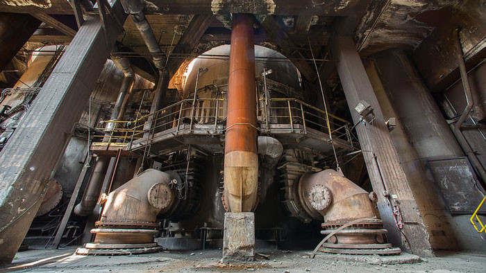 The OP was employed by a company that refurbished parts for gas pipelines.