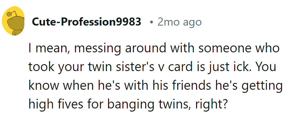 Talk about double trouble! That's a high-five he should've left hanging.