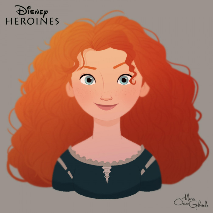 Heroine: Merida (Brave)